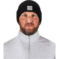 N-Ferno&reg; Rib Knit Beanie Hat, One Size, Black Les Distributions ICE