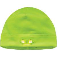 N-Ferno&reg; Skull Cap Beanie Hat with LED Lights, One Size, High-Visibility Lime Green Les Distributions ICE