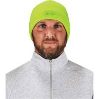 N-Ferno&reg; Skull Cap Beanie Hat with LED Lights, One Size, High-Visibility Lime Green Les Distributions ICE