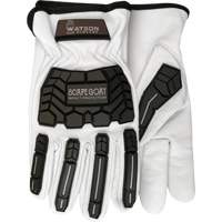 Scape Goat Impact Gloves, X-Small, Goatskin Palm, Slip-On Cuff Les Distributions ICE