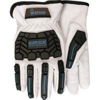 Scape Goat Insulated Impact Gloves, Small, Goatskin Palm, Slip-On Cuff Les Distributions ICE