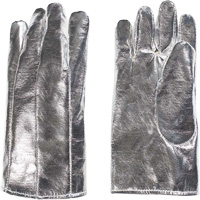 Heat Resistant Gloves, Aluminized/Kevlar&reg;, One Size, Protects Up To 800° F (426.66° C) Les Distributions ICE