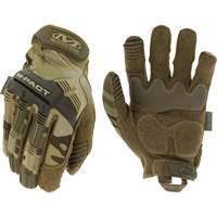 M-Pact&reg; MultiCam Tactical Impact Gloves, 8, Synthetic Palm, Hook & Loop Cuff Les Distributions ICE
