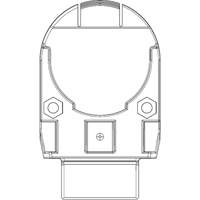 Adaptateur de casque de s&eacute;curit&eacute; pour serre-t&ecirc;tes VeriShield de Howard Leight Les Distributions ICE