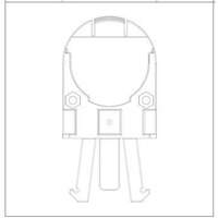Adaptateur de casque de s&eacute;curit&eacute; pour serre-t&ecirc;tes VeriShield de Howard Leight Les Distributions ICE