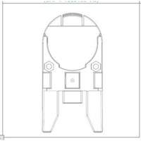 Adaptateur de casque de s&eacute;curit&eacute; pour serre-t&ecirc;tes VeriShield de Howard Leight Les Distributions ICE