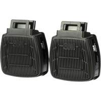 Secure Click Respirator Cartridge, Gas/Vapour Cartridge, Organic Vapour Les Distributions ICE