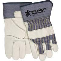 Gants dajusteur Mustang, Grand, Paume en Cuir fleur de vache, Doublure en Molleton Les Distributions ICE