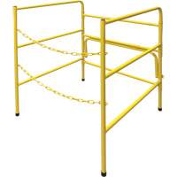 Manhole Guard Rail, Steel Les Distributions ICE