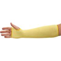 Manchons r&eacute;sistant aux coupures G60 KleenGuard, Kevlar, 18", ASTM ANSI niveau A2/EN 388 niveau 2, Jaune Les Distributions ICE