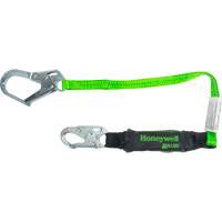 Miller&reg; HP Shock-Absorbing Lanyard, 4', Locking Rebar Hook Center, Locking Snap Hook Leg Ends, Polyester Les Distributions ICE
