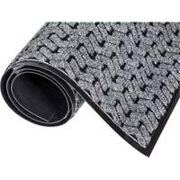 Tapis d'accueil Performance Tire-Track, Essuie-pieds/grattoir, 4' x 8' x 3/8", Gris Les Distributions ICE