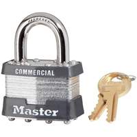 Cadenas lamin&eacute;, Cl&eacute;s identiques, Acier lamin&eacute;, Largeur de 1-3/4" Les Distributions ICE