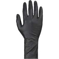 KeepKleen&reg; Disposable Gloves, Large, Nitrile, 8-mil, Powder-Free, Black Les Distributions ICE