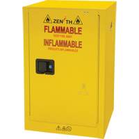 Armoire pour produits inflammables, 12 gal., 1 Porte(s), 23" La x 35" h x 18" p Les Distributions ICE