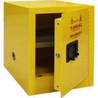 Armoire pour produits inflammables, 4 gal., 1 Porte(s), 17" La x 22" h x 18" p Les Distributions ICE