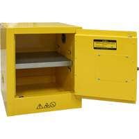 Armoire pour produits inflammables, 4 gal., 1 Porte(s), 17" La x 22" h x 18" p Les Distributions ICE