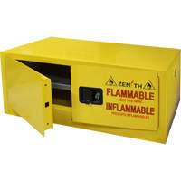 Armoire pour produits inflammables, 12 gal., 2 Porte(s), 43" La x 18" h x 18" p Les Distributions ICE