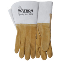 Gants de soudeur Buckweld, Cuir d'&eacute;lan refendu, Taille 8 Les Distributions ICE