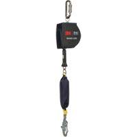 Nano-Lok Extended Length Self Retracting Lifeline, 15', Stainless Steel, Swivel Les Distributions ICE