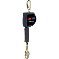 Nano-Lok Extended Length Self Retracting Lifeline, 20', Dyneema&reg;, Swivel Les Distributions ICE