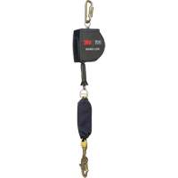 Nano-Lok Extended Length Self Retracting Lifeline, 15', Galvanized Steel, Swivel Les Distributions ICE