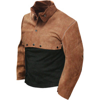 Standard Grade Leather Cape Sleeve, 2X-Large, Brown Les Distributions ICE