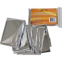 Couverture d'urgence, Polyester aluminis&eacute; Les Distributions ICE