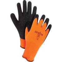 Natural Rubber Winter Gloves, Medium, Latex Coating, 10 Gauge, Cotton/Polyester Shell Les Distributions ICE