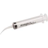 Seringues &agrave; irrigation Monoject 412 &agrave; pointe incurv&eacute;e, 12 cc Les Distributions ICE