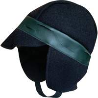 Coiffe d'hiver pour casque de s&eacute;curit&eacute;, Doublure en Mouton, Taille unique, Bleu marine Les Distributions ICE
