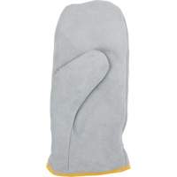Mitaines dhiver en grain fendu doubl&eacute;es de boa, Taille Taille unique, Mitaine Les Distributions ICE