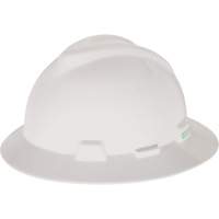 V-Gard&reg; Slotted Full-Brim Hardhat, Pinlock Suspension, Non-Vented Les Distributions ICE