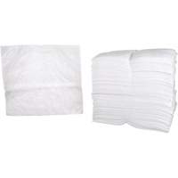 Petroleum Sorbent Pads, Oil Only, 19" x 17", 38.7 gal. Absorbancy Les Distributions ICE