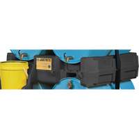 Porte-barils &agrave; empiler pour gestion de la distribution EcoPolyBlend, 46" lo x 48" la x 12" ha Les Distributions ICE