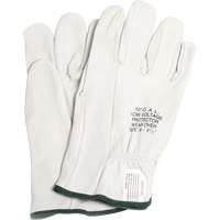 Leather Protector Gloves, Size 8, 10" L Les Distributions ICE