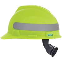 Casque de s&eacute;curit&eacute; &agrave; fentes V-Gard, R&eacute;pond aux normes CSA type 1, Suspension Rochet, Non ventil&eacute; Les Distributions ICE
