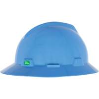 V-Gard&reg; GREEN Slotted Full Brim Hard Hat, Meets CSA Type 1, Ratchet Suspension Les Distributions ICE