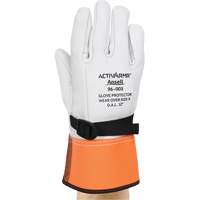 96-003 High Voltage Leather Protector Gloves, Size 8, 12" L Les Distributions ICE