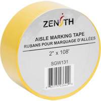 Ruban pour marquage d'all&eacute;es, 2" x 108', PVC, Jaune Les Distributions ICE