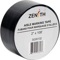 Ruban pour marquage d'all&eacute;es, 2" x 108', PVC, Noir Les Distributions ICE