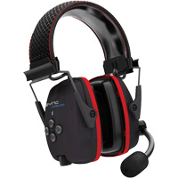 Wireless Hearing Protector Earmuffs with Bluetooth&reg; Audio, Headband Style, 25 dB Les Distributions ICE