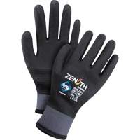Gants enduits ZX-30° de premi&egrave;re qualit&eacute;, T-Grand, R&ecirc;vetement Mousse de PVC, Calibre 15, Enveloppe en Nylon Les Distributions ICE