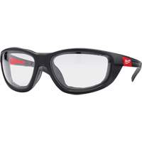 Performance Safety Glasses with Gasket, Clear Lens, Anti-Fog/Anti-Scratch, ANSI Z87+/Meets/Exceeds CSA Z94.3 Les Distributions ICE
