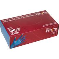 Gants jetables de calibre m&eacute;dical, Petit, Vinyle, 4,5 mils, Sans poudre, Bleu, Classe 2 Les Distributions ICE