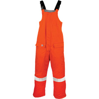 Salopette dhiver &agrave; doublure matelass&eacute;e AllOut Westex UltraSoft, Petit, Orange haute visibilit&eacute; Les Distributions ICE