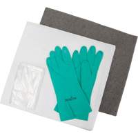 Trousse d'&eacute;quipement de lutte contre les d&eacute;versements, Huile seulement/Universel, Sac, Absorbance de 5 gal. US Les Distributions ICE