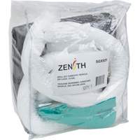 Trousse d'&eacute;quipement de lutte contre les d&eacute;versements, Huile seulement/Universel, Sac, Absorbance de 10 gal. US Les Distributions ICE