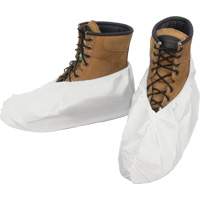Shoe Covers, One Size, Microporous, White Les Distributions ICE