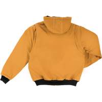 Blouson d'aviateur en toile lourde avec capuchon, Hommes, Petit, Brun Les Distributions ICE